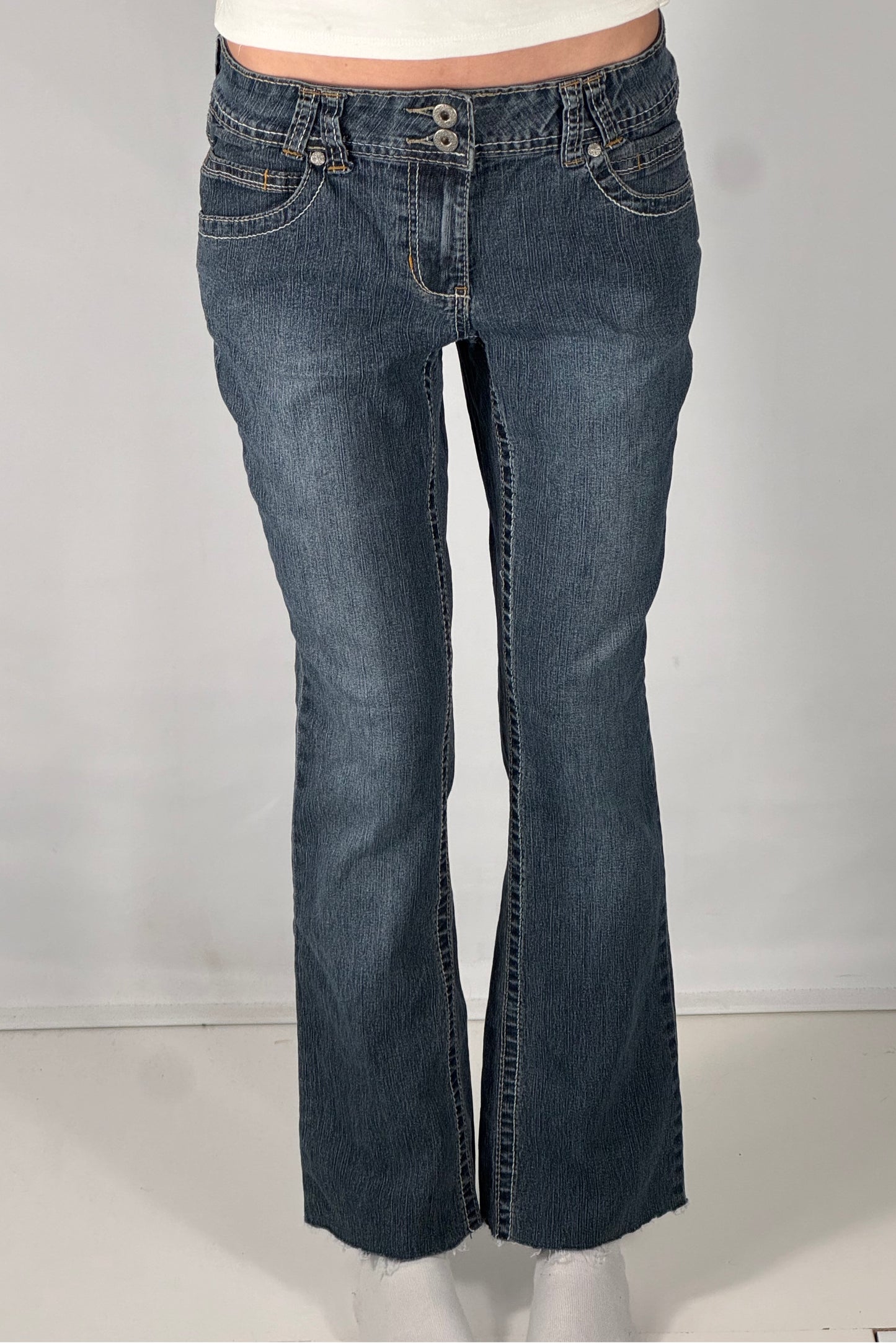 Lågmidjade jeans stl: S