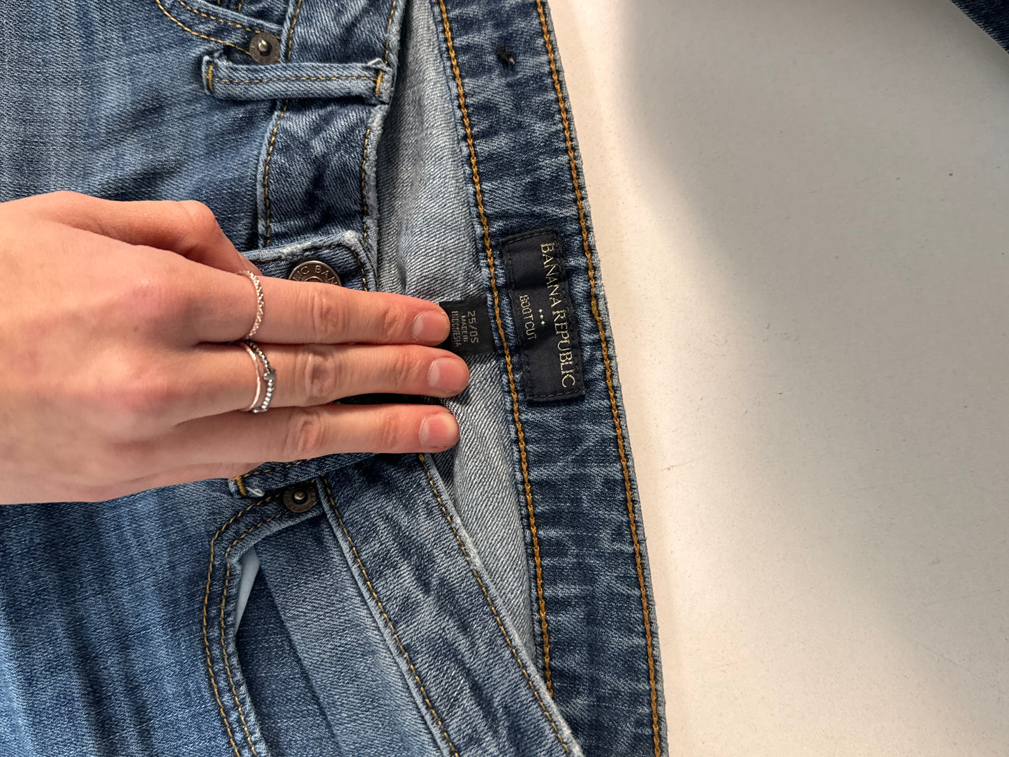 Lavtaljede jeans str: XS