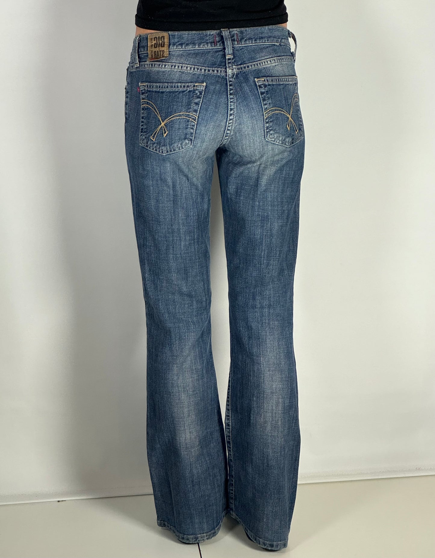 Lågmidjade jeans stl: S