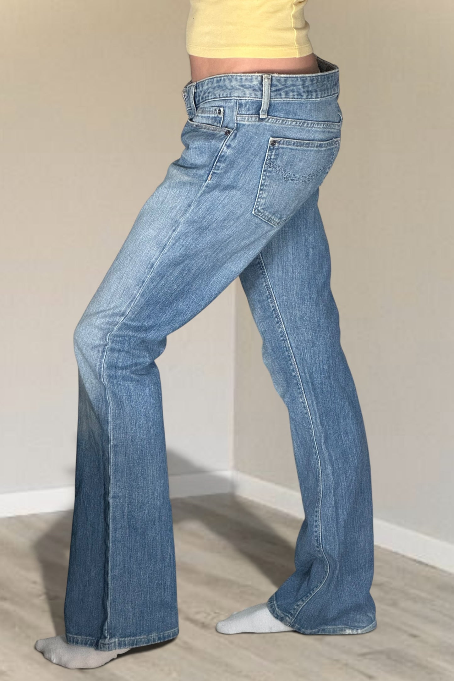 Lågmidjade jeans stl: M