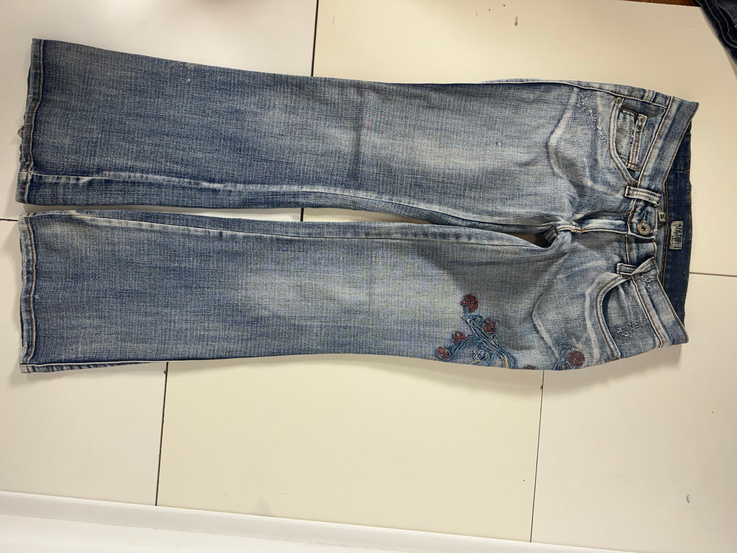 Lågmidjade jeans stl: S