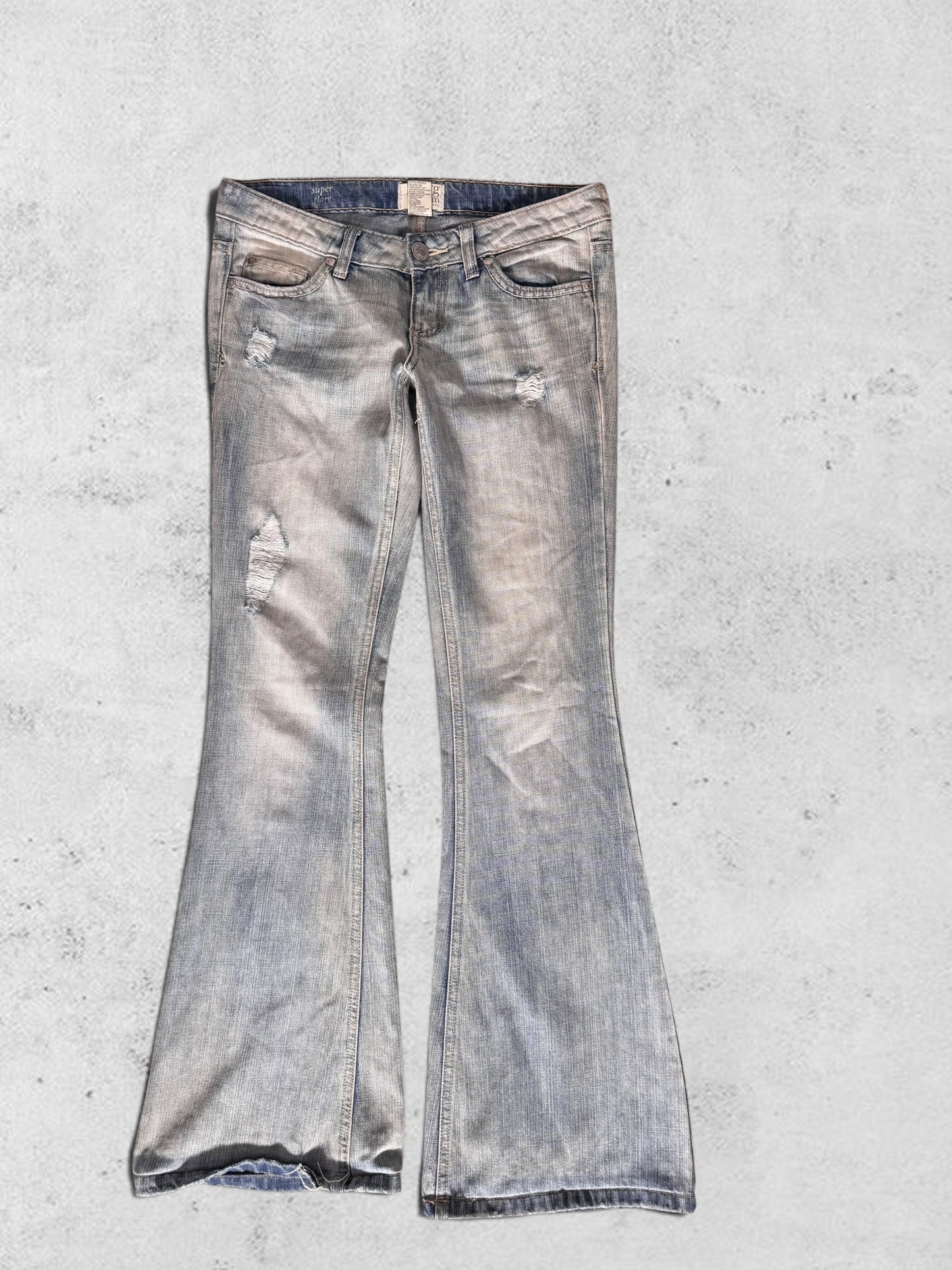 Lågmidjade jeans stl: S