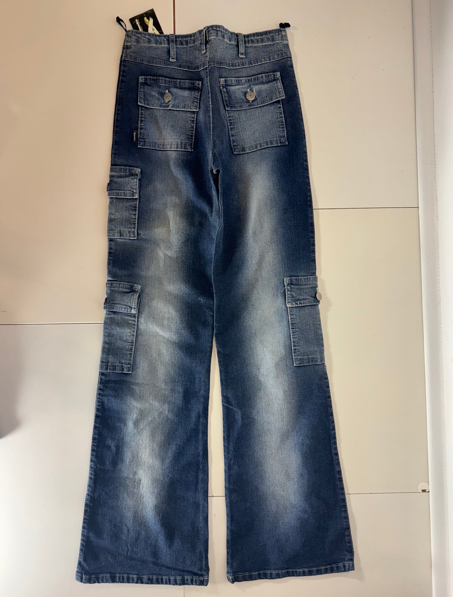 Utsvängda jeans stl: XXS