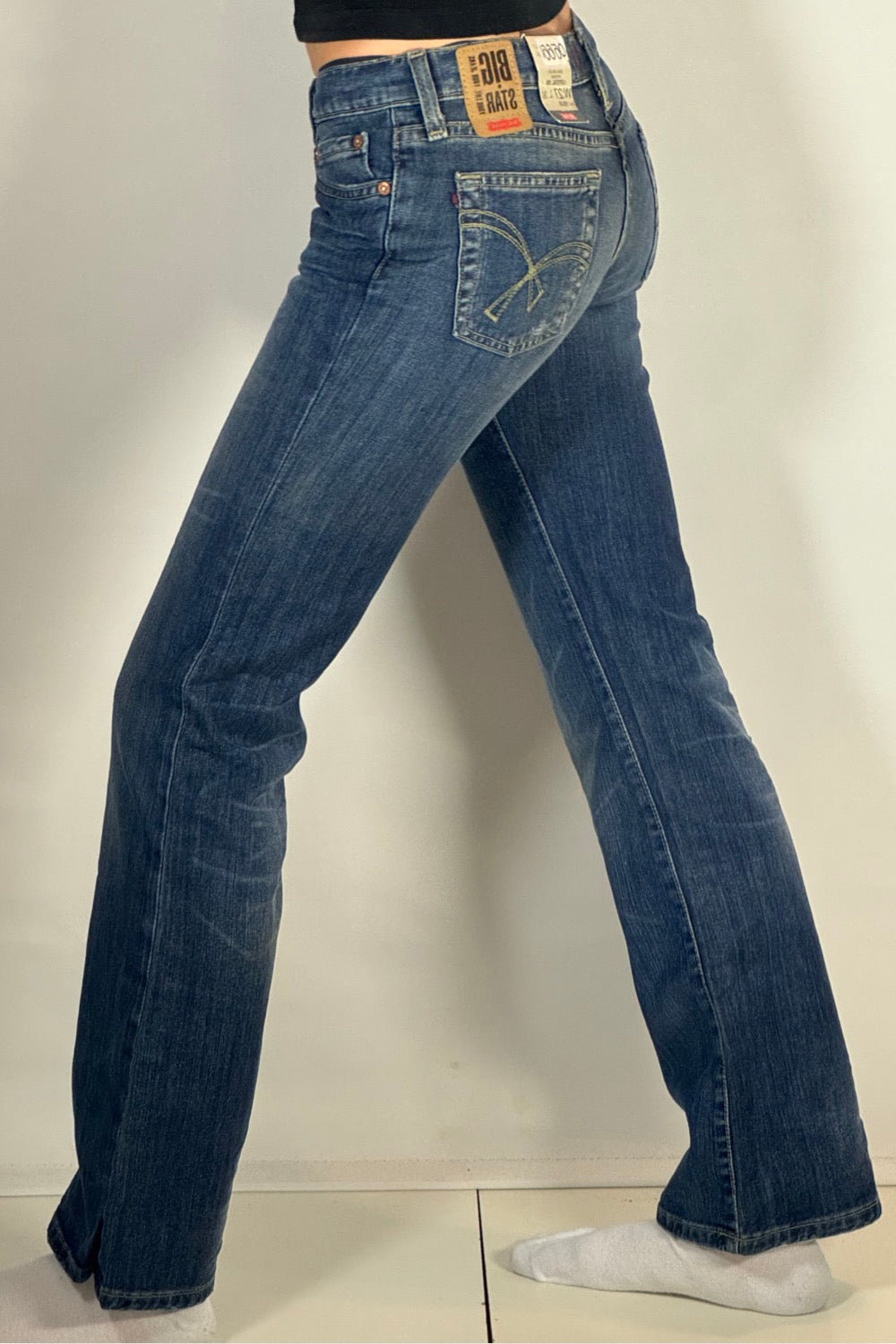 Lågmidjade jeans stl: XXS