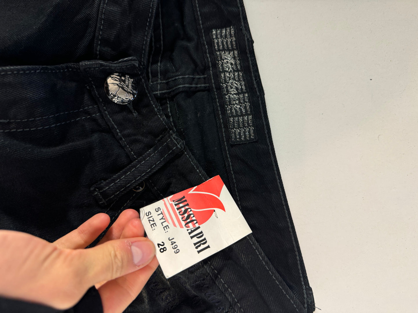 Lågmidjade jeans stl: S