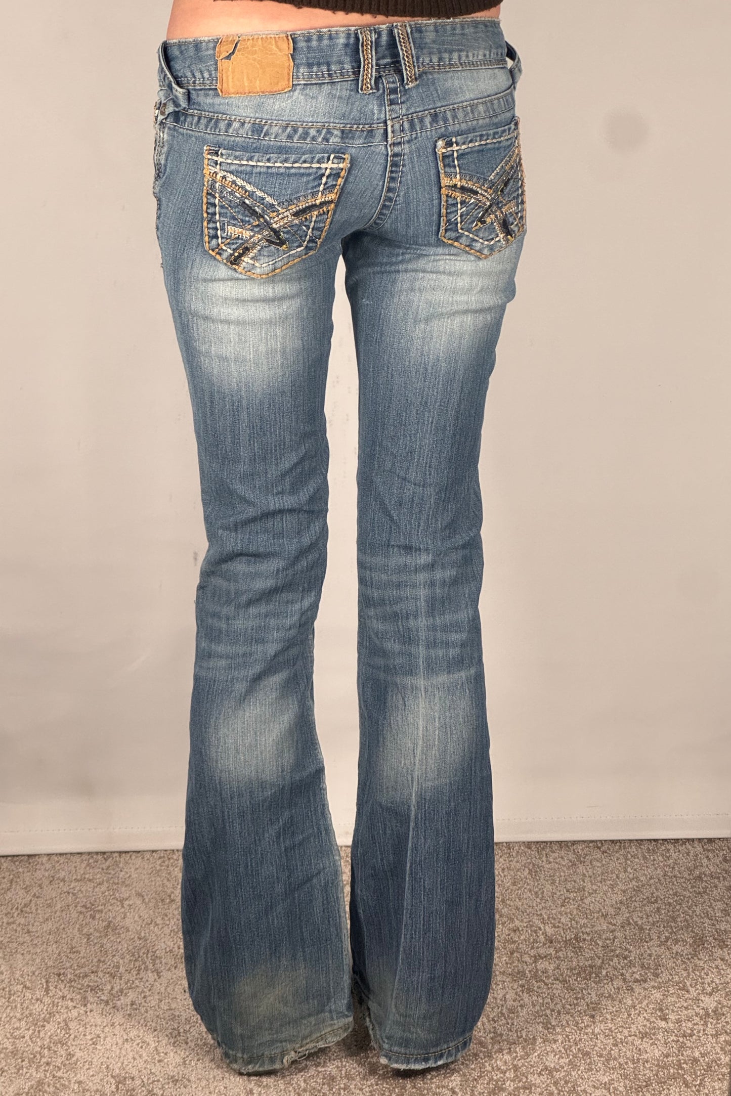 Lavtaljede jeans str: XS