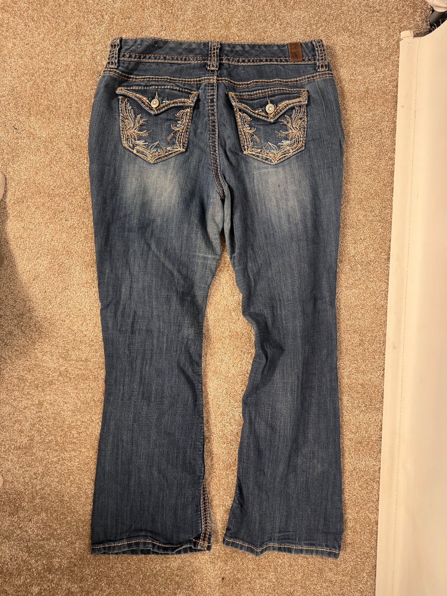 Lågmidjade jeans stl: M