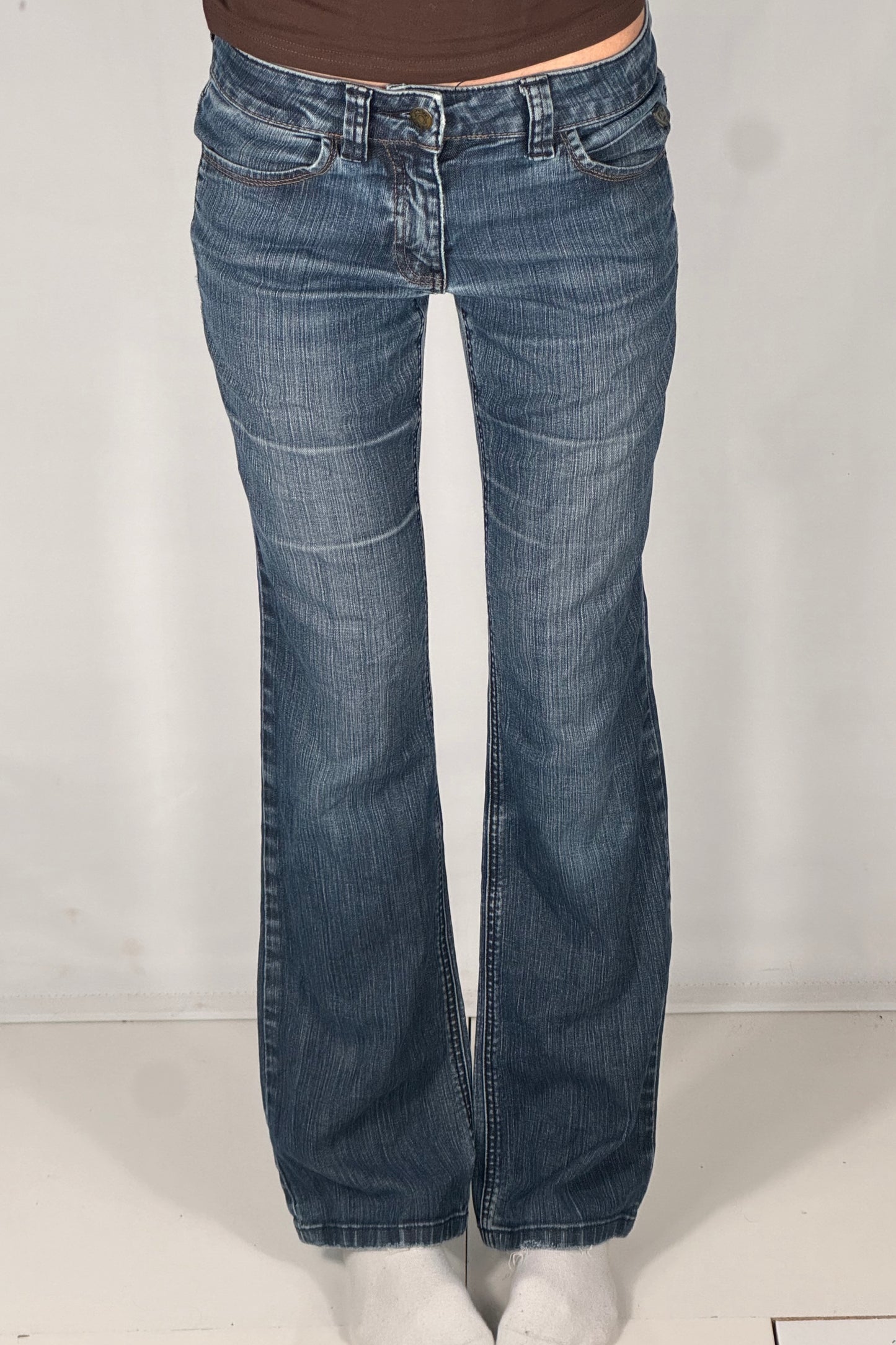 Lavt liv jeans str: XS