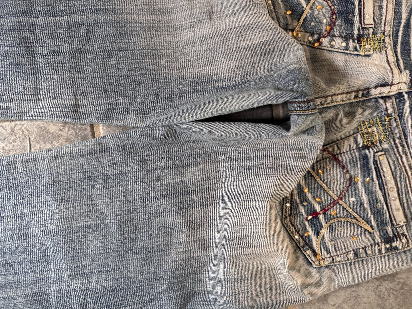 Lågmidjade jeans stl: XS
