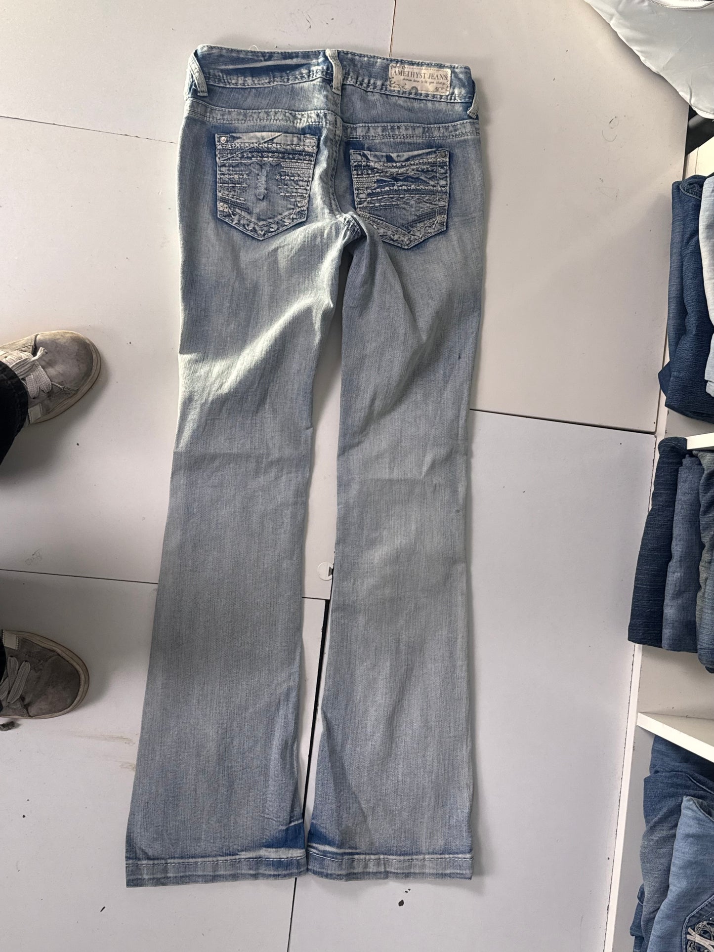 Lågmidjade jeans stl: XS