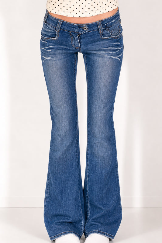Lågmidjade jeans stl: XS/S