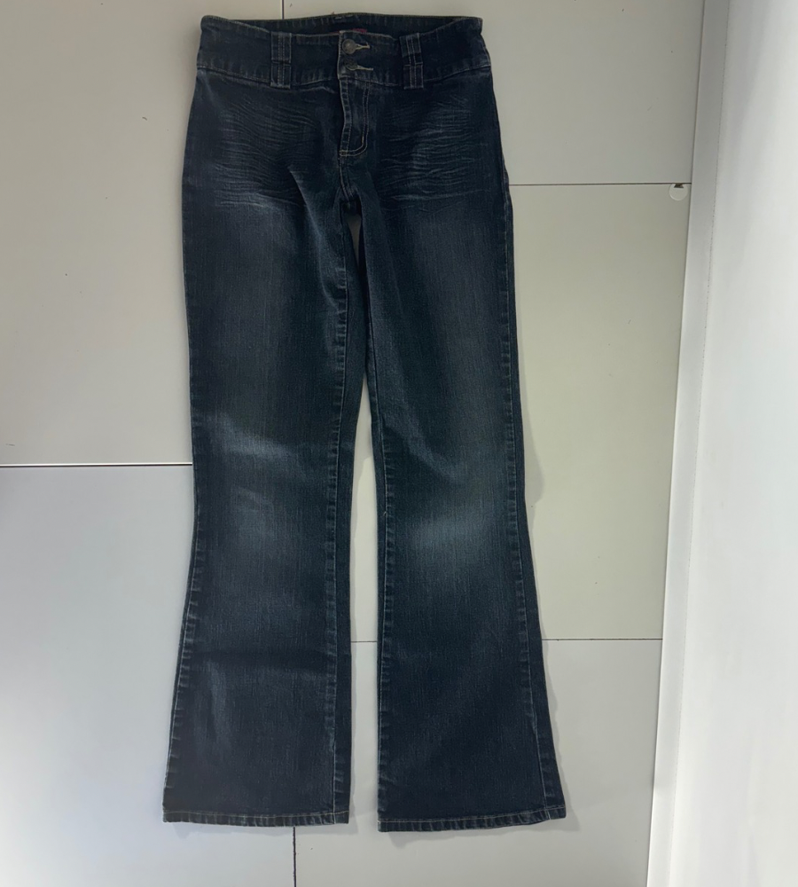 Utsvängda jeans–stl: XS