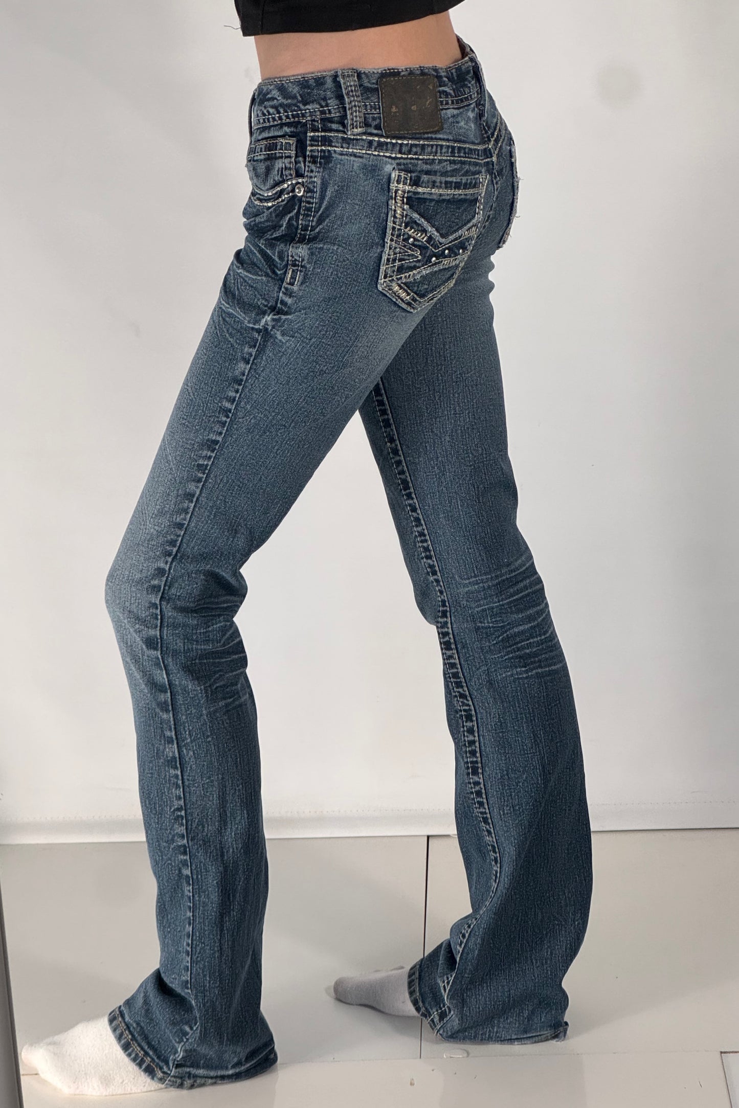 Lågmidjade jeans stl: XS
