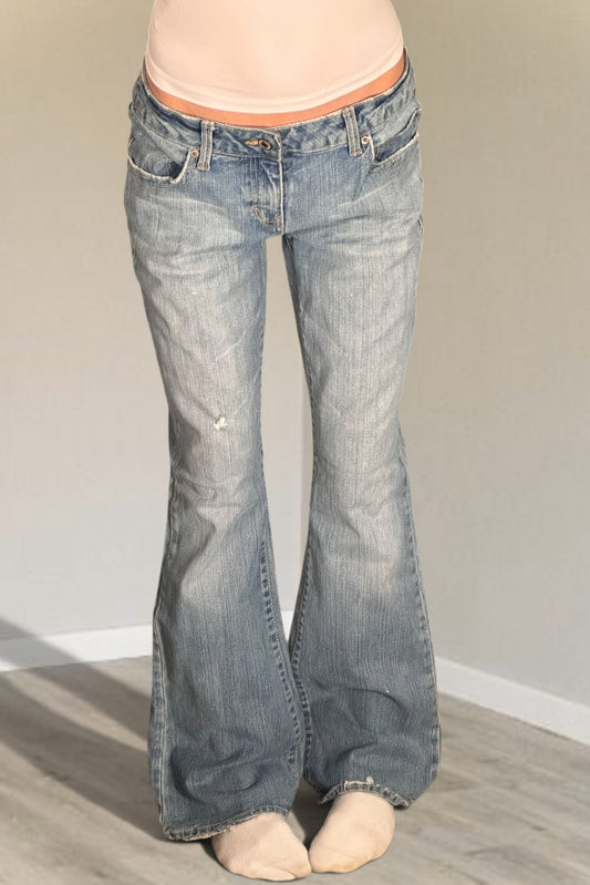 Lågmidjade jeans stl: S/M