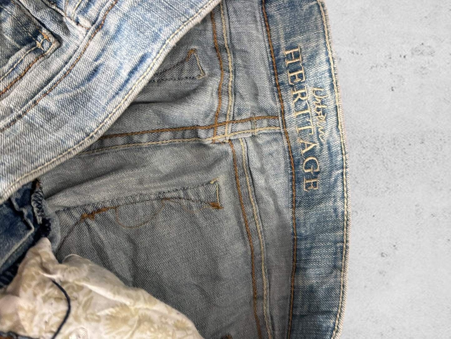 Lågmidjade jeans stl: S