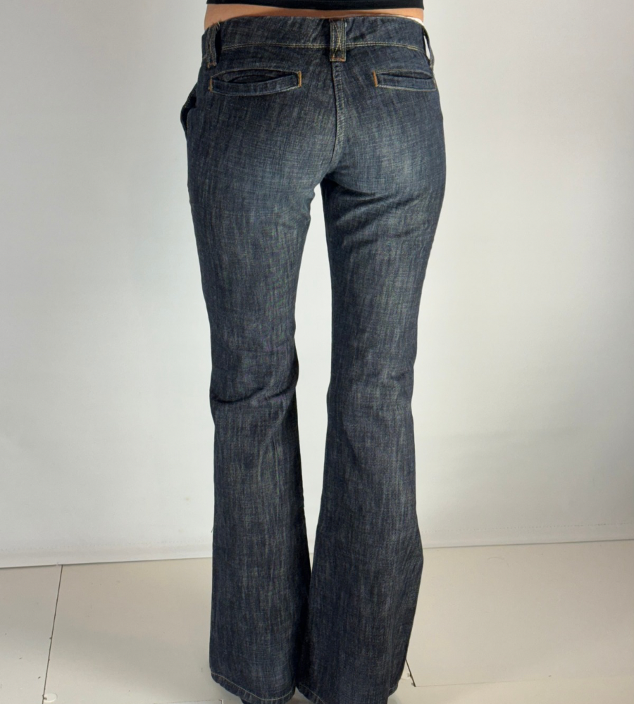 Lågmidjade jeans–stl: XS