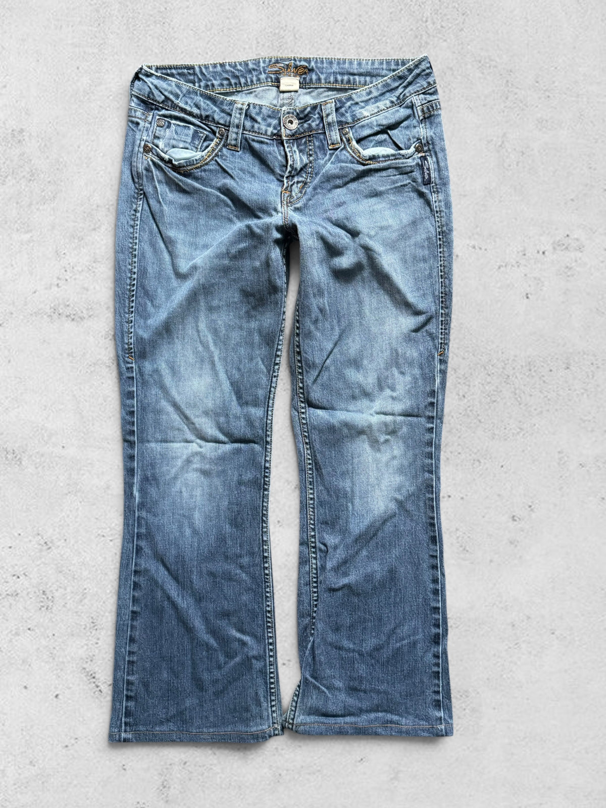 Lågmidjade jeans stl: S