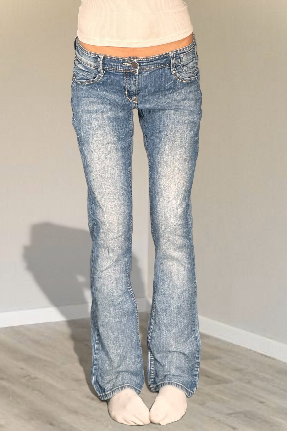 Lågmidjade jeans stl: XS