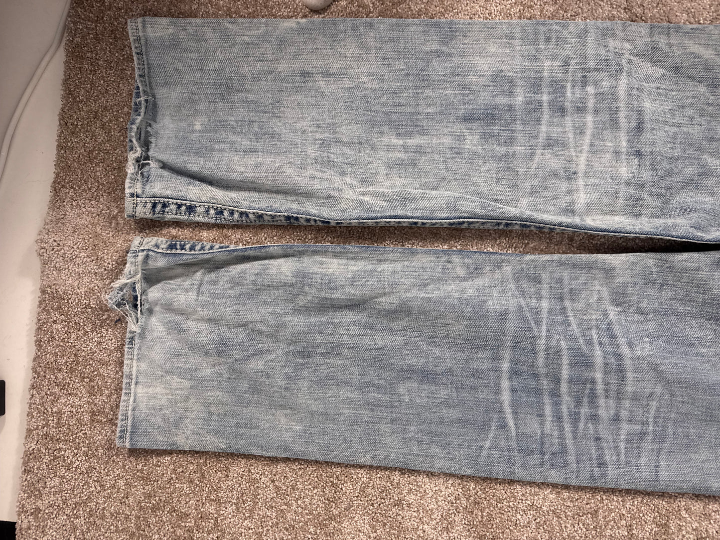 Lågmidjade jeans stl: M