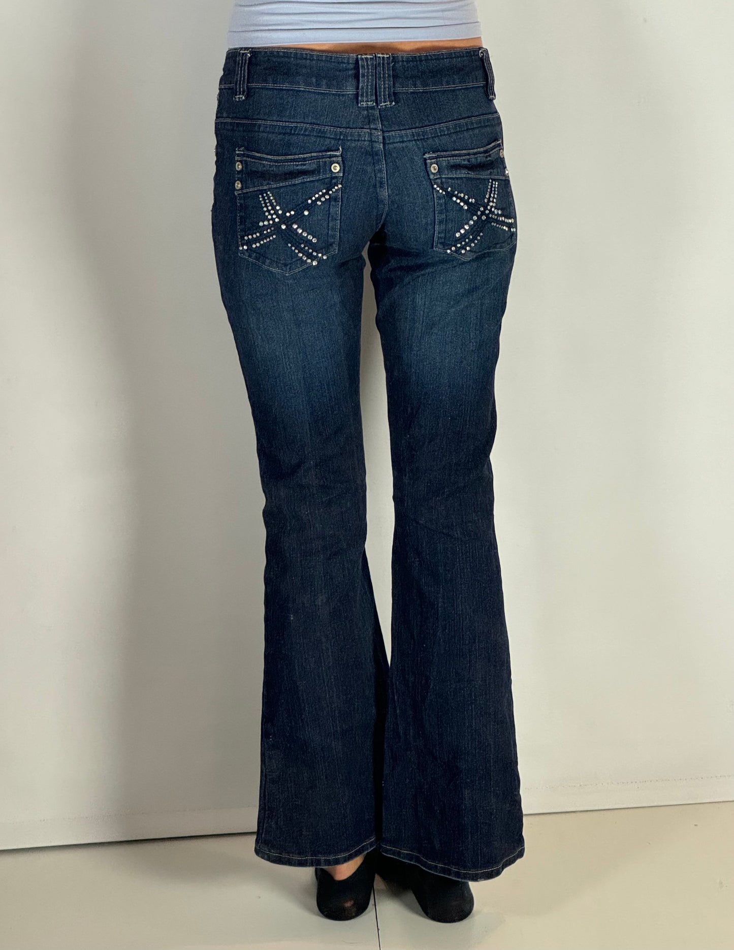 Lågmidjade jeans stl: S