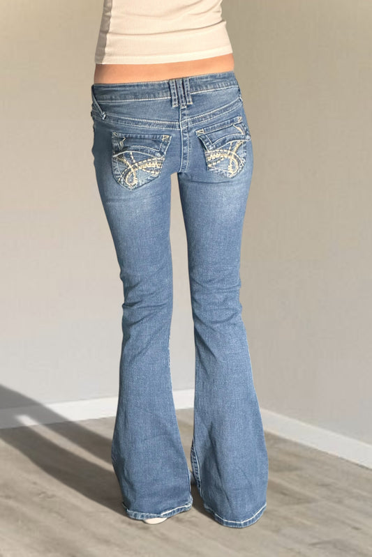 Lågmidjade jeans stl: XXS