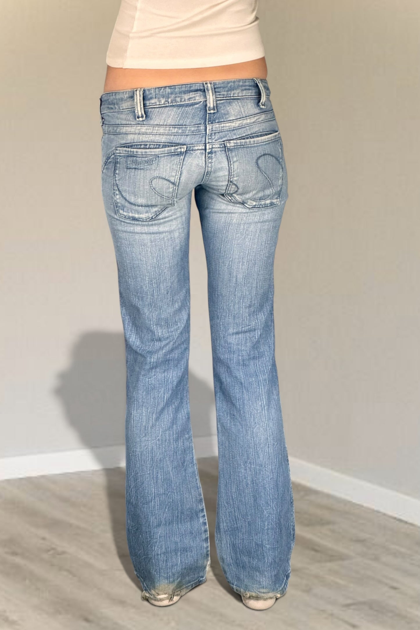 Lågmidjade jeans stl: XS