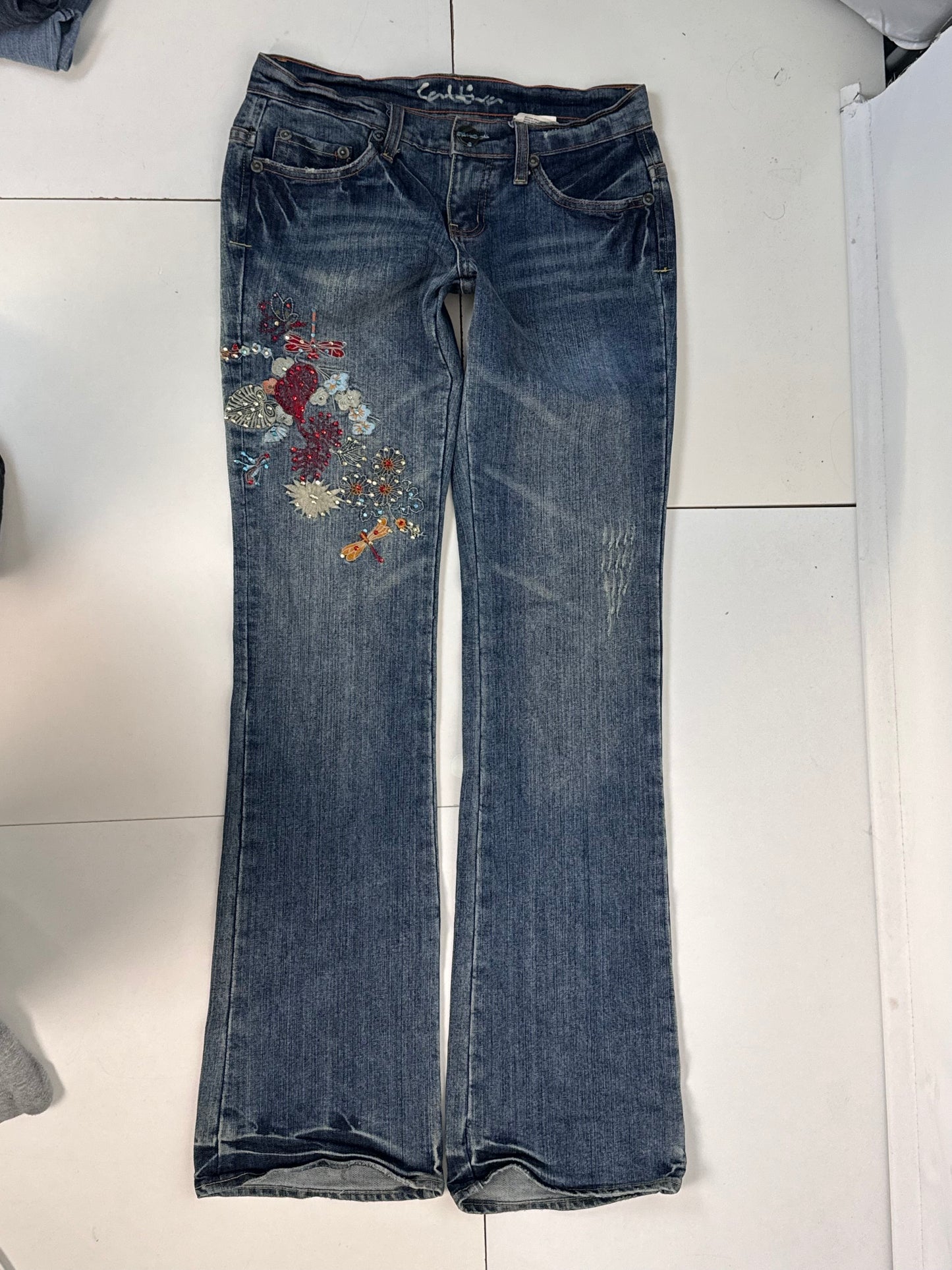 Lågmidjade jeans stl: XS
