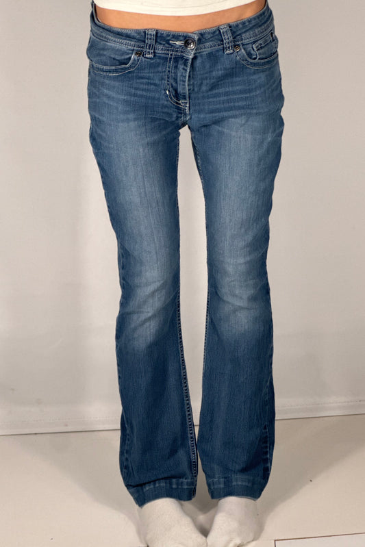 Lågmidjade jeans stl: S