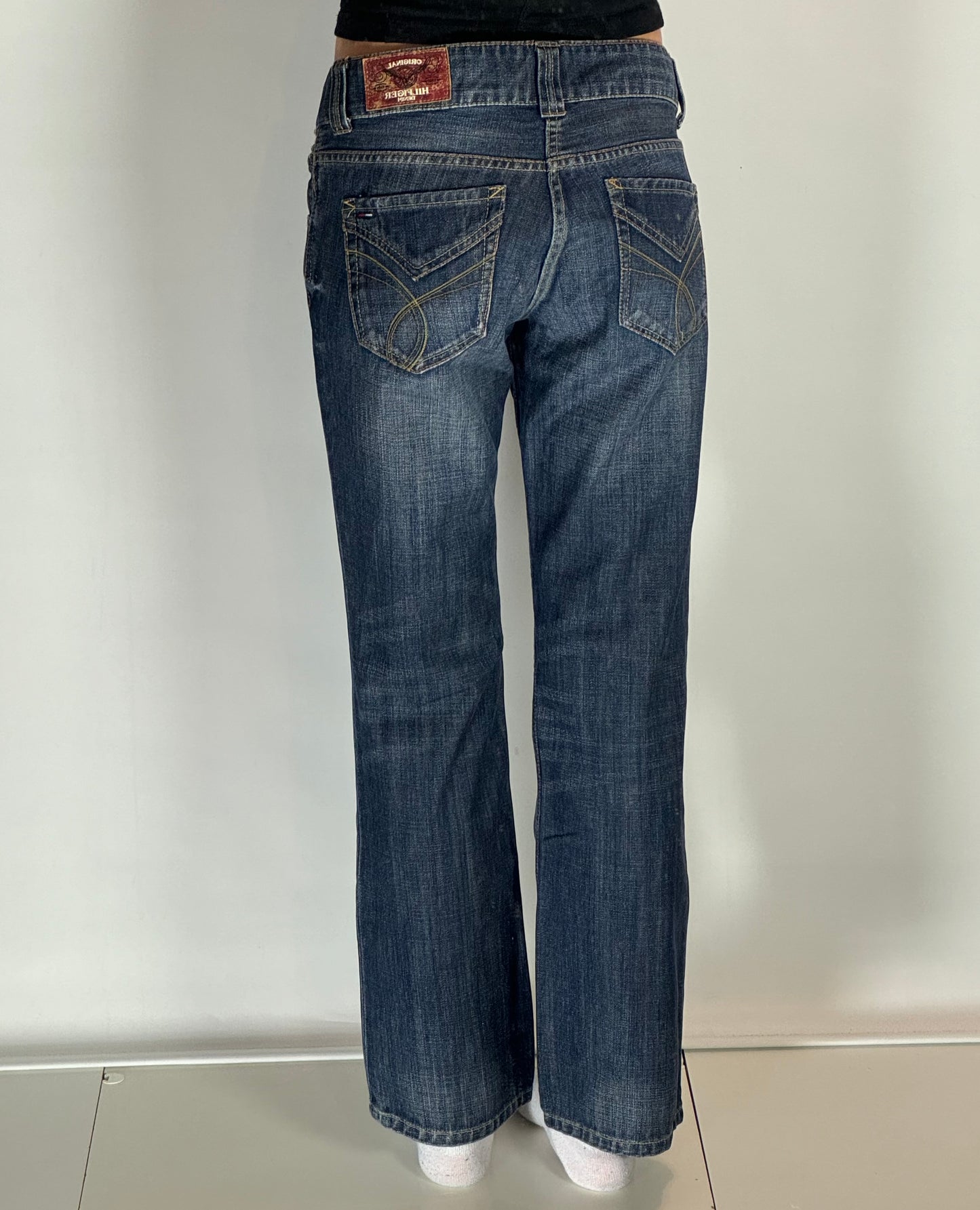 Lågmidjade jeans stl: S