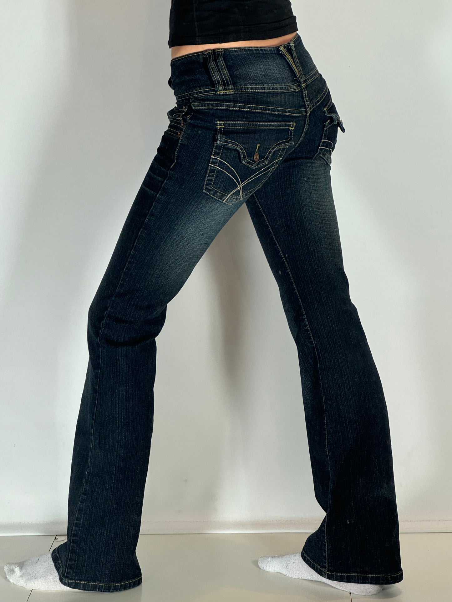 Lågmidjade jeans stl: XXS