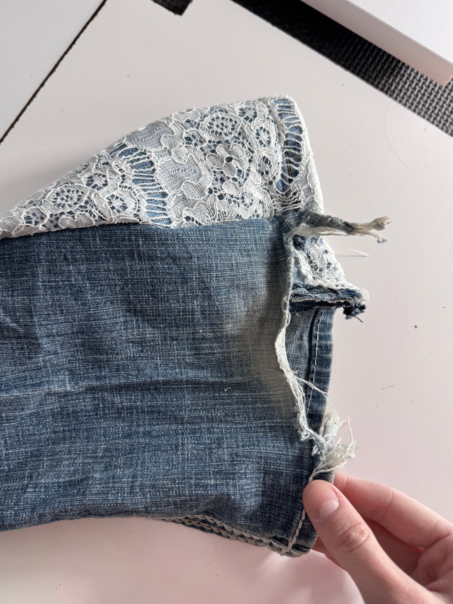 Lågmidjade jeans stl: XS