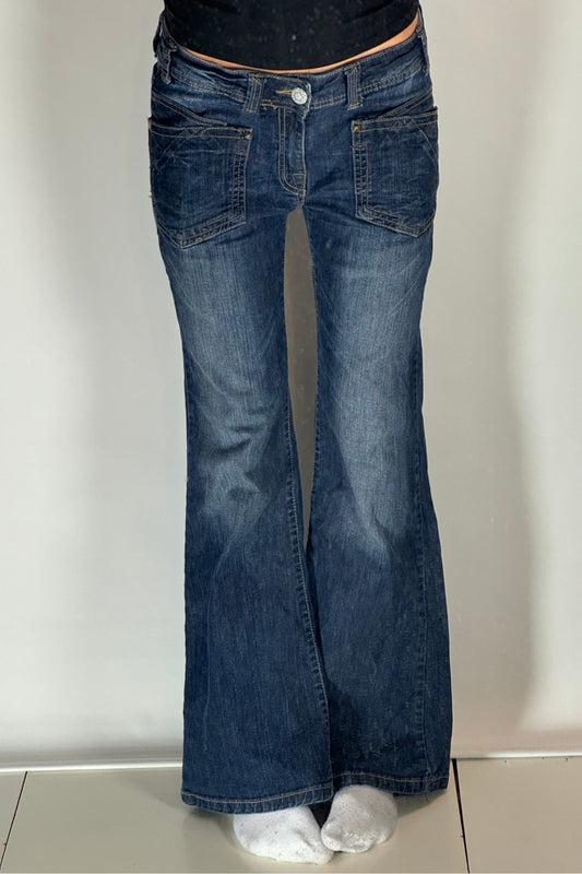 Lågmidjade jeans stl: M