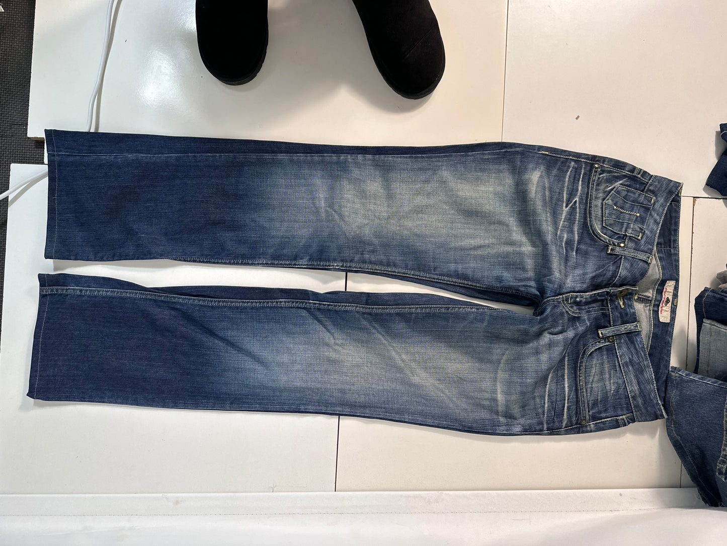 Lavlivede jeans str: XS