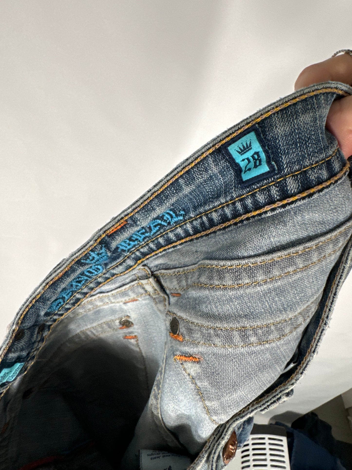 Lågmidjade jeans stl: S