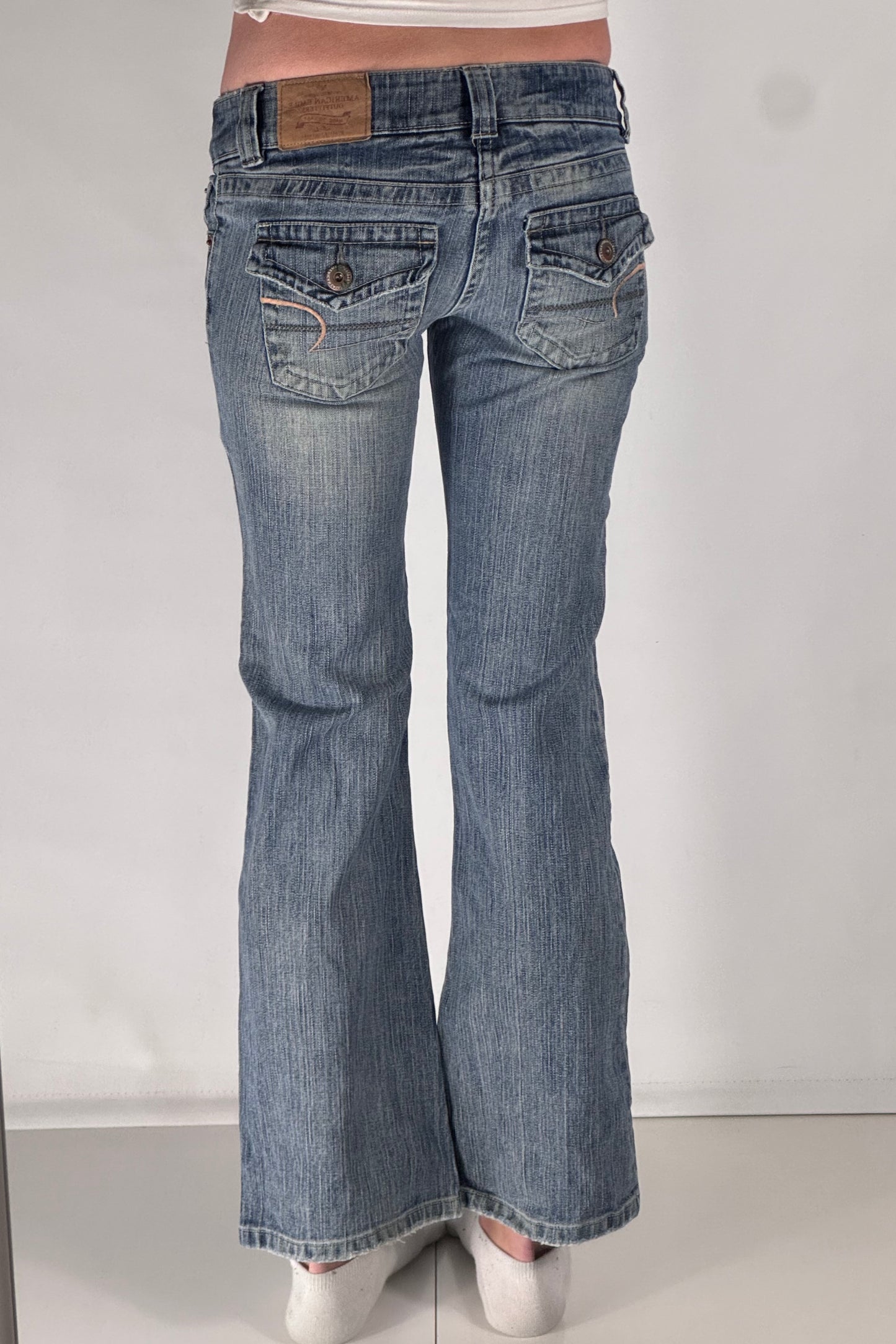 Lågmidjade jeans stl: XS