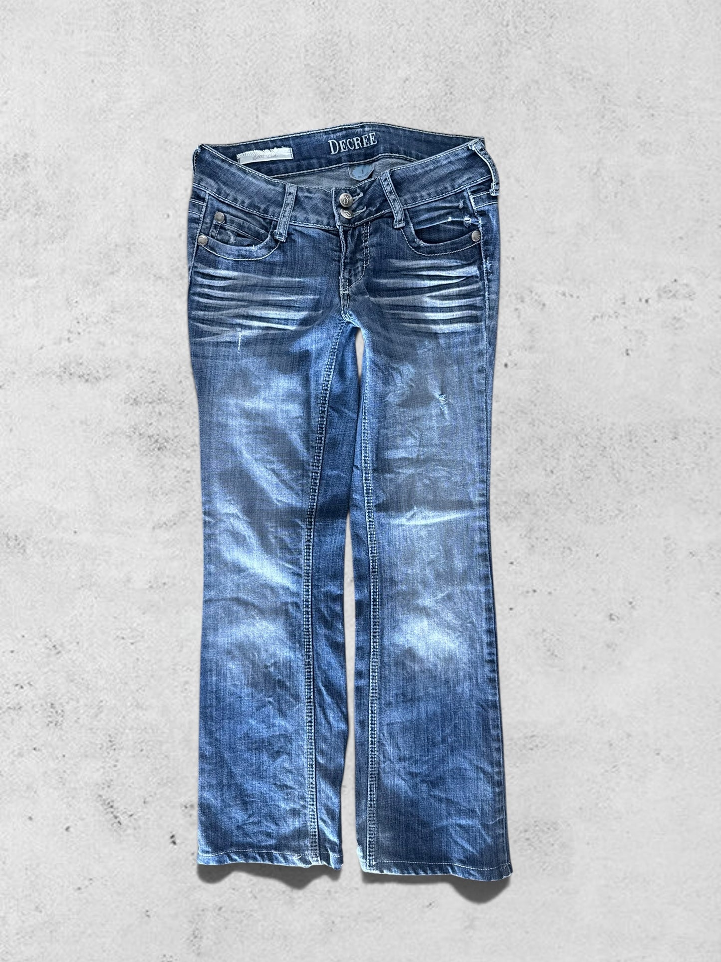 Lågmidjade jeans stl: XS