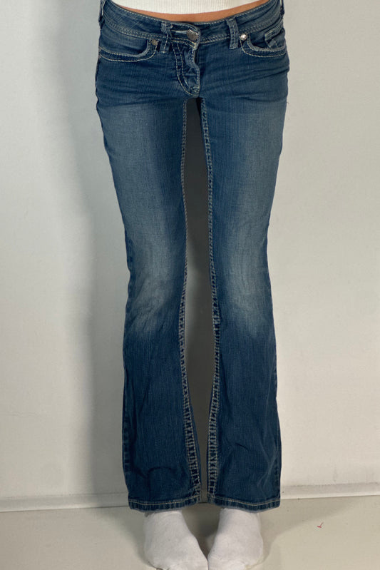 Lågmidjade jeans stl: XS