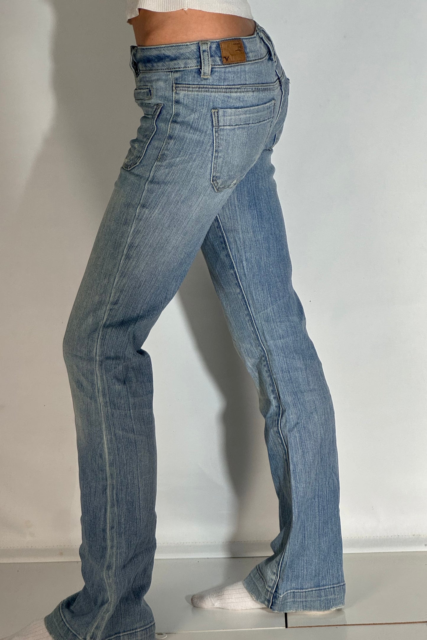 Lågmidjade jeans stl: XS
