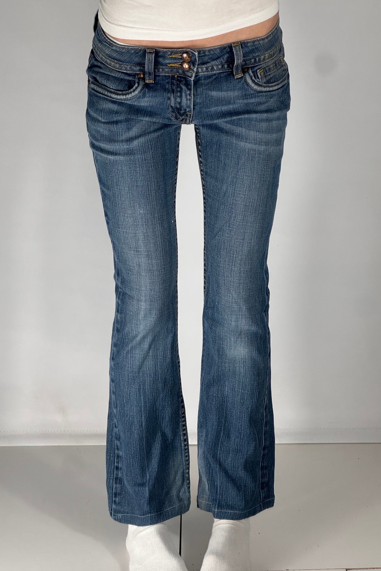 Lågmidjade jeans stl: XS