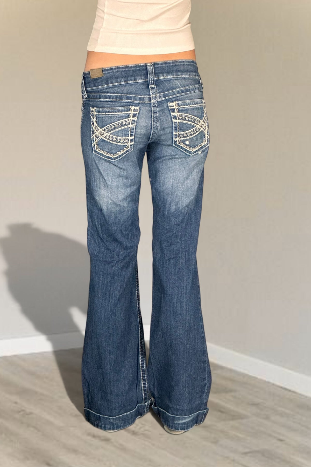 Lågmidjade jeans stl: XS