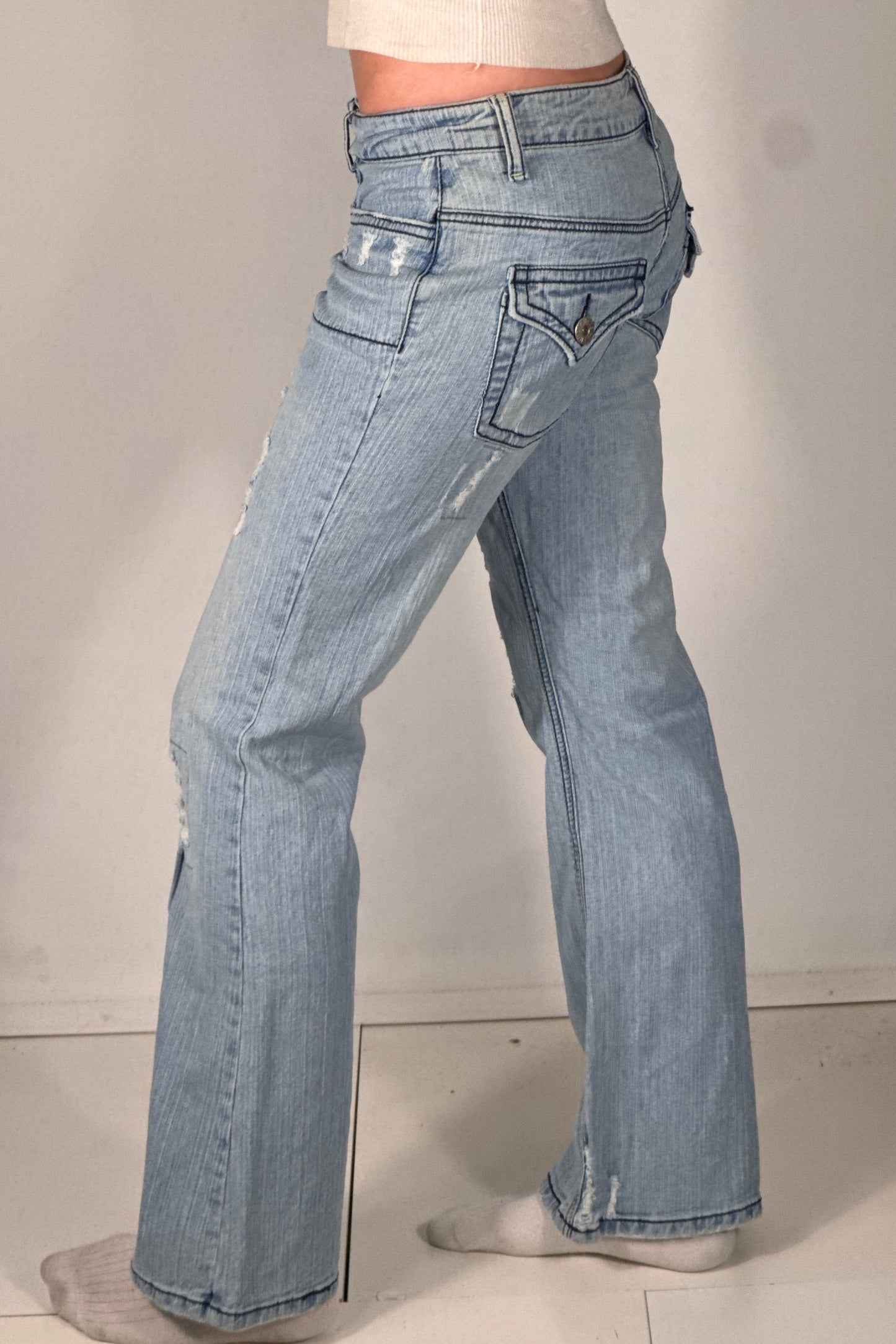 Lavtaljede jeans str: XS