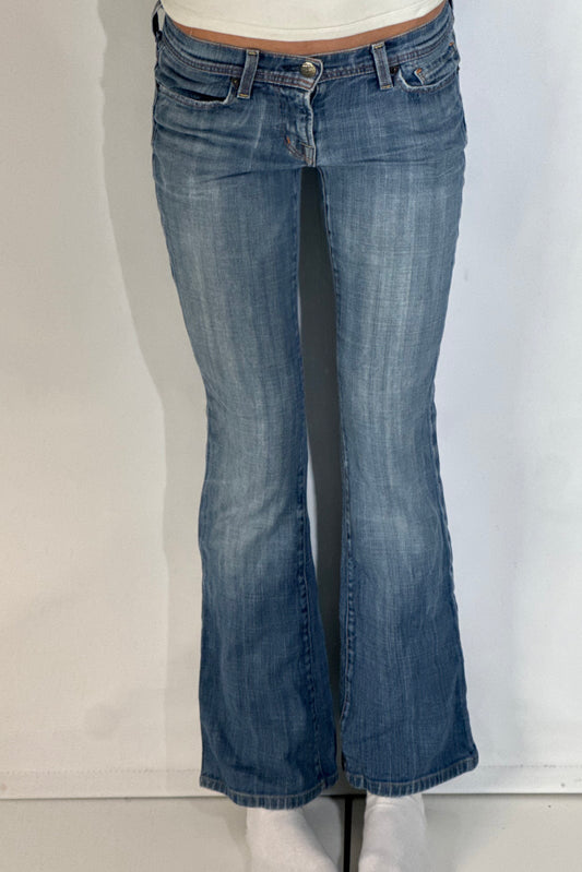 Lågmidjade jeans stl: XS