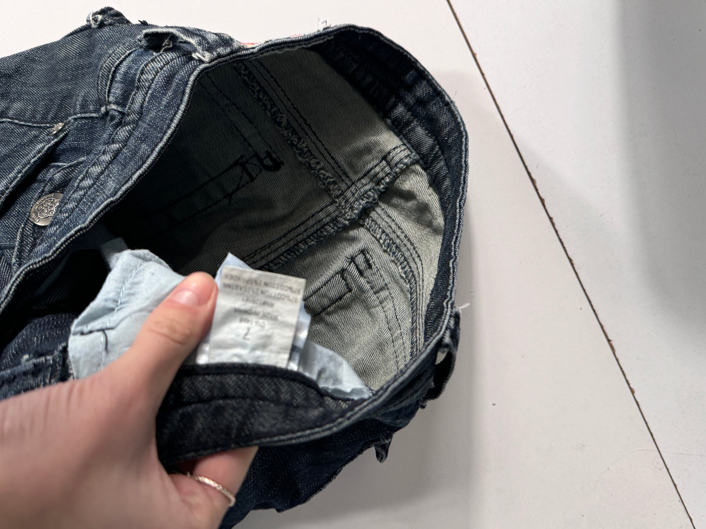 Lågmidjade jeans stl: XS