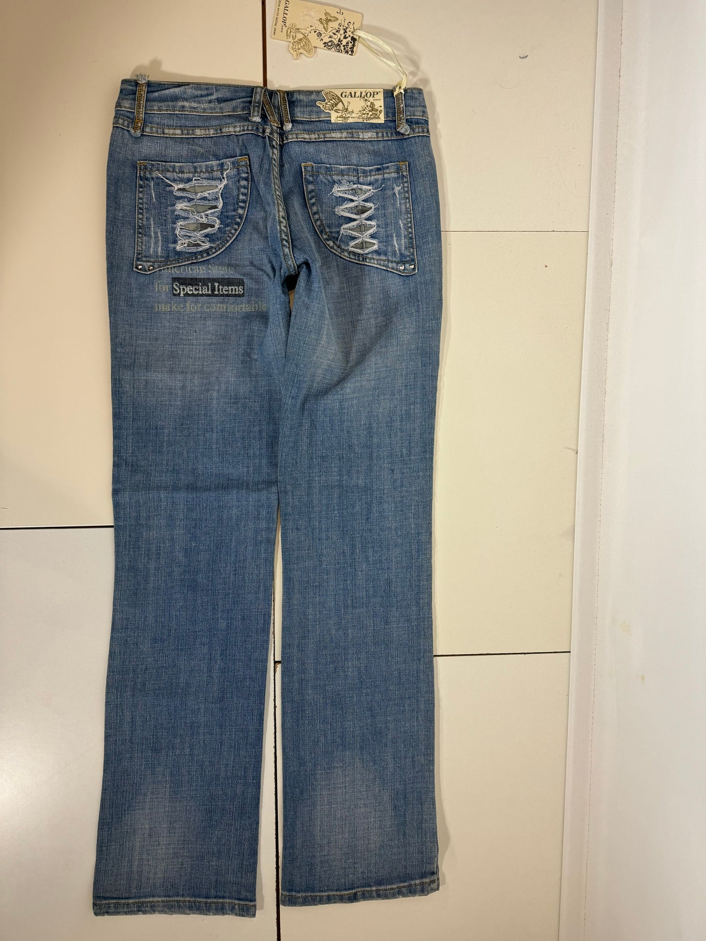 Lågmidjade jeans stl: S