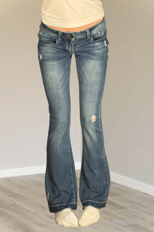 Lågmidjade jeans stl: XS