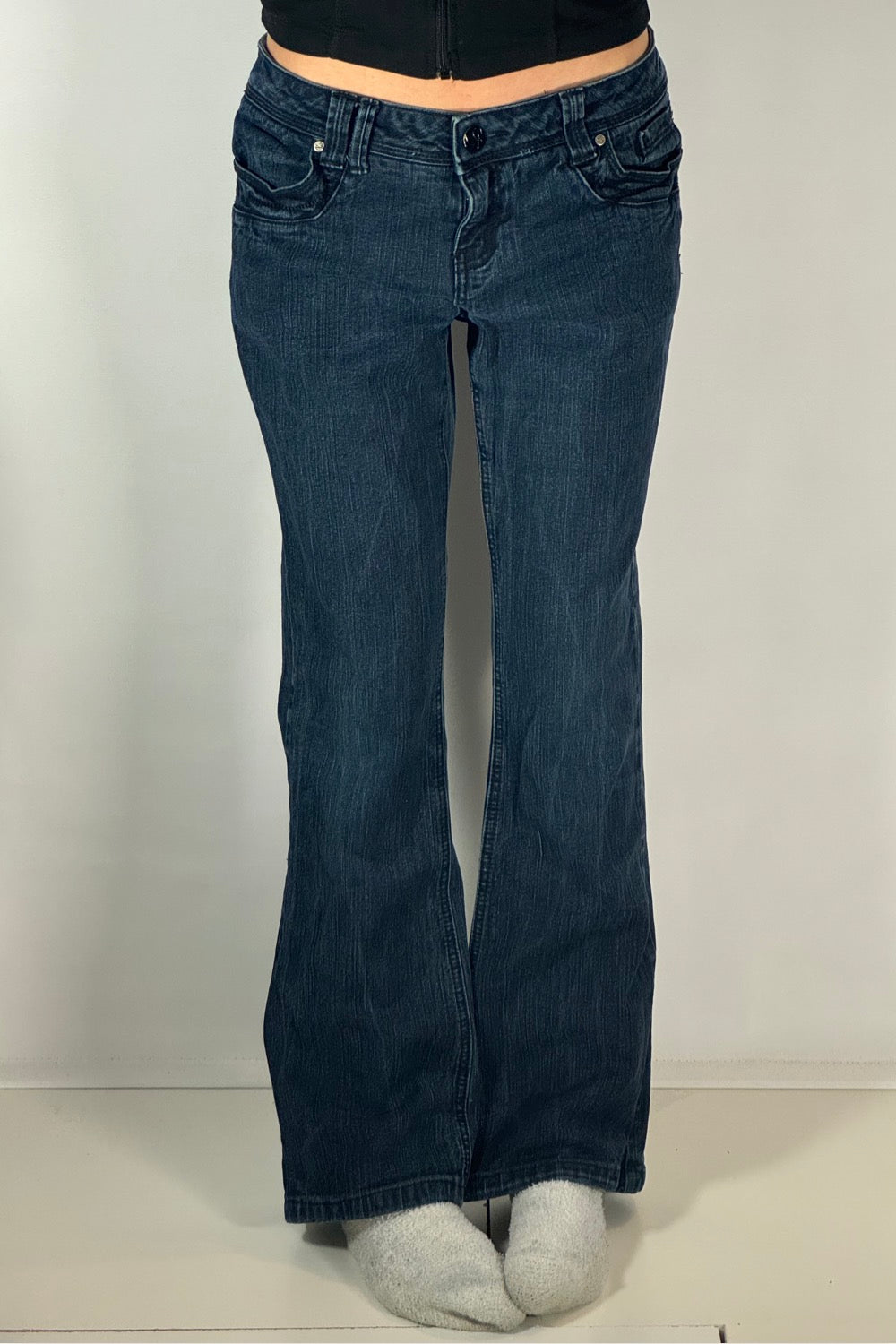 Lågmidjade jeans stl: M