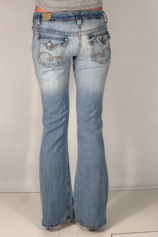 Lågmidjade jeans stl: XS