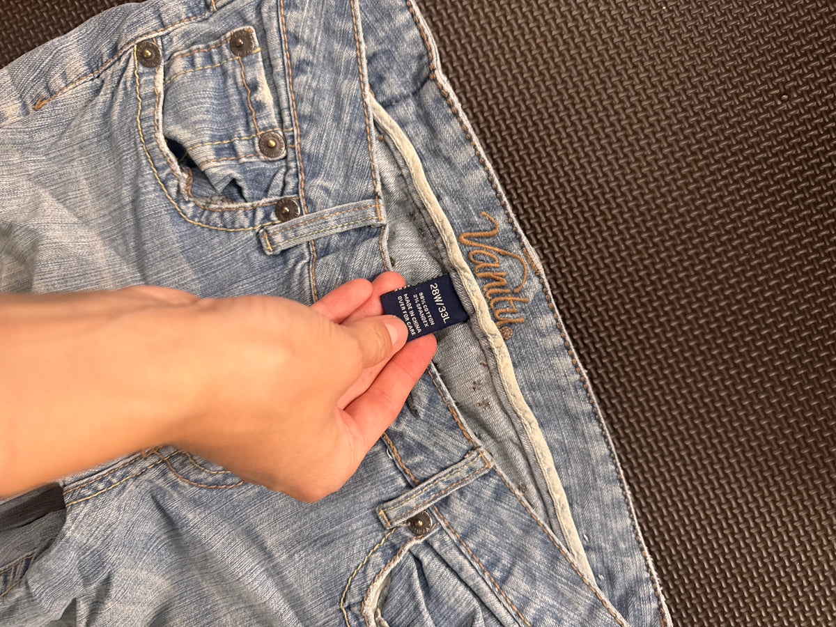 Lågmidjade jeans stl: S