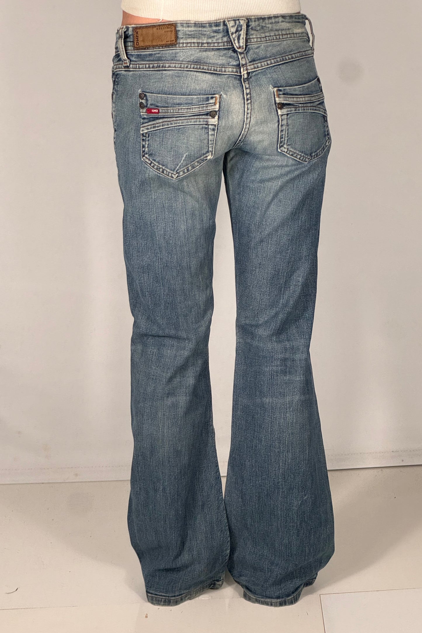 Lågmidjade jeans stl: S