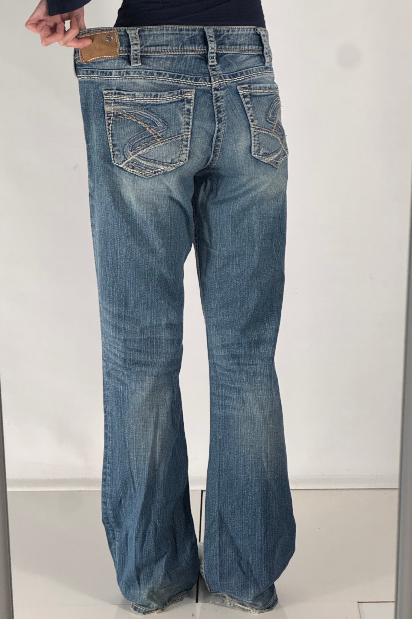 Lavlivede jeans str: L
